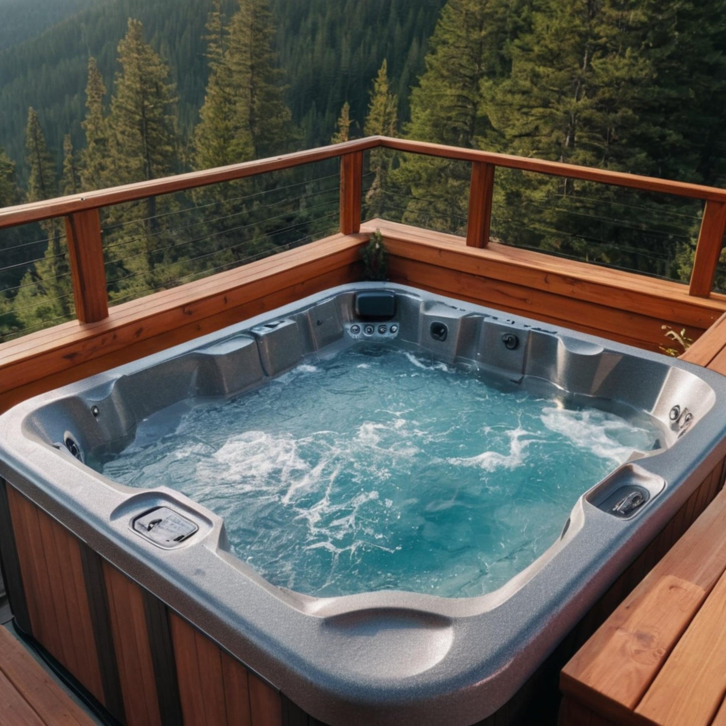 Jetted Hot Tub